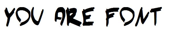 You Are Font字体