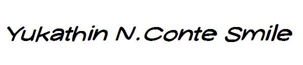 Yukathin N.Conte Smile字体