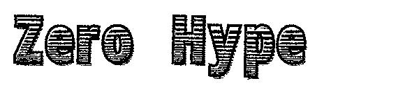Zero Hype字体