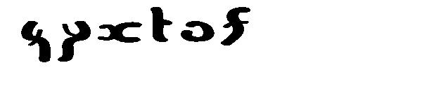 ZyxTof字体