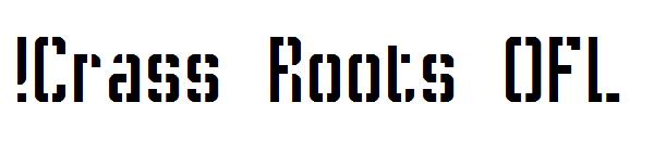 !Crass Roots OFL字体