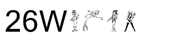 26Woman字体