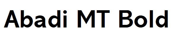 Abadi MT Bold字体