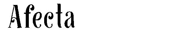 Afecta字体