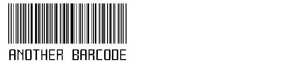 Another Barcode字体
