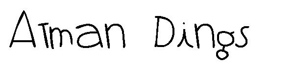 Atman Dings字体