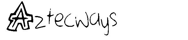Aztecways字体