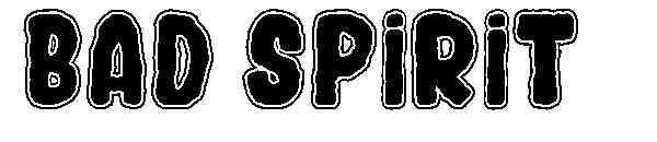 Bad Spirit字体