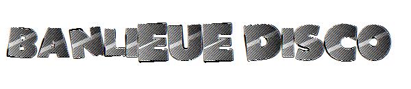 Banlieue Disco字体
