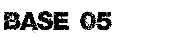 Base 05字体