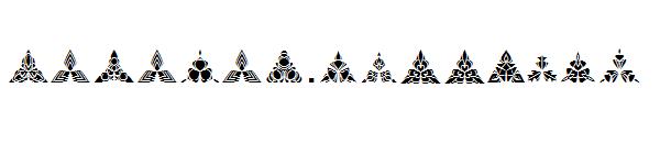 Bigiliw.Patterns字体