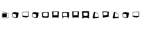 Bonohadavision字体