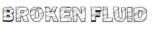 Broken Fluid字体