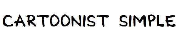 Cartoonist Simple字体