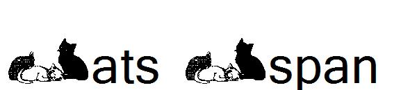Cats Cspan字体