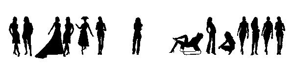 Chicas y Mujeres字体