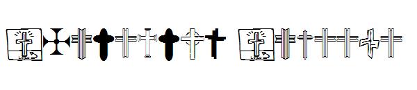 Christian Crosses字体