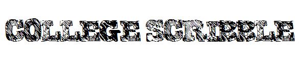 College Scribble字体