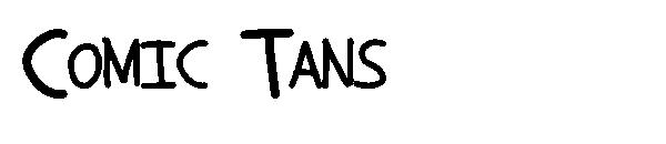 Comic Tans字体