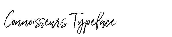 Connoisseurs Typeface字体