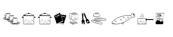 Cooking Set字体