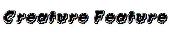 Creature Feature字体
