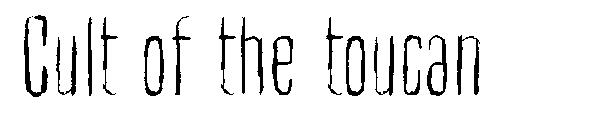 Cult of the toucan字体