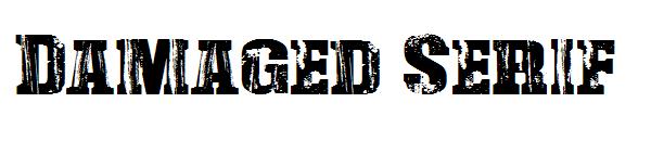 Damaged Serif字体