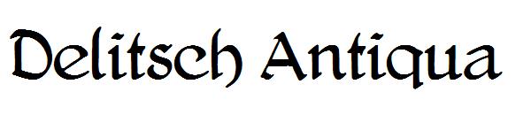 Delitsch Antiqua字体