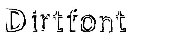 Dirtfont字体