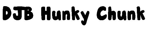 DJB Hunky Chunk字体