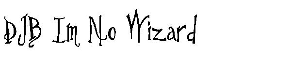 DJB Im No Wizard字体