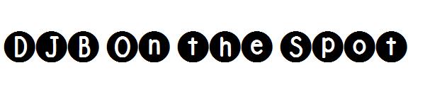 DJB On the Spot字体