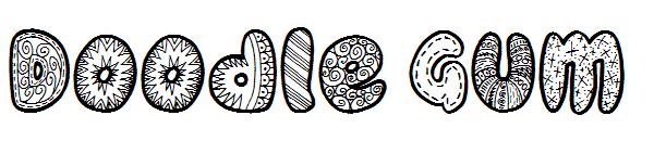 Doodle Gum字体