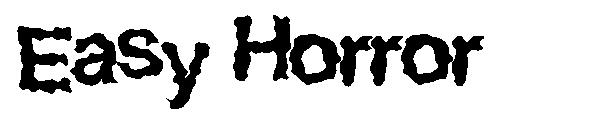 Easy Horror字体