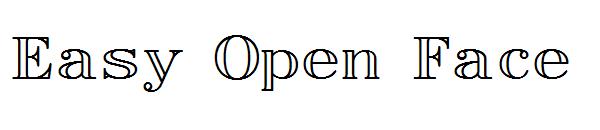 Easy Open Face字体
