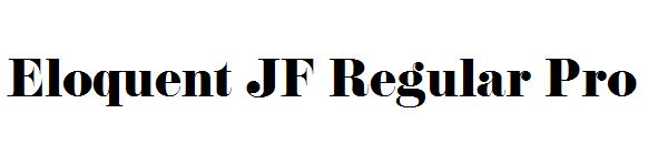 Eloquent JF Regular Pro字体