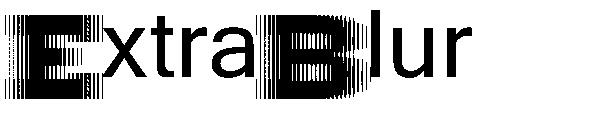 ExtraBlur字体