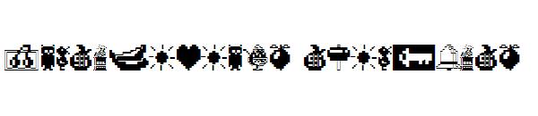 Fontalicious Thingbats字体