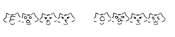 Font Cats字体