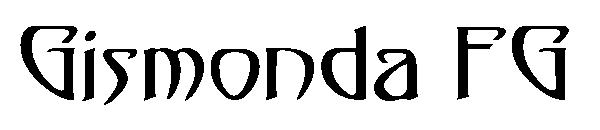 Gismonda FG字体