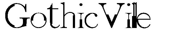 GothicVille字体