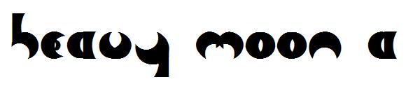 Heavy Moon A字体