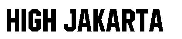 High Jakarta字体
