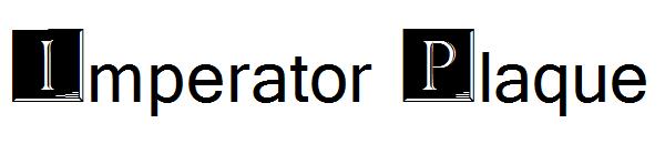 Imperator Plaque字体