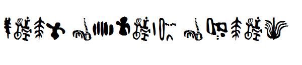 Inga Stone Signs字体