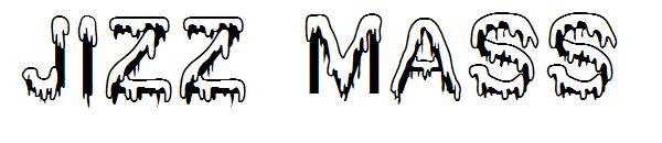 Jizz Mass字体