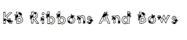KB Ribbons And Bows字体