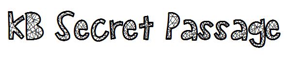 KB Secret Passage字体