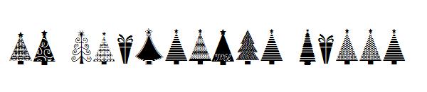 KG Christmas Trees字体